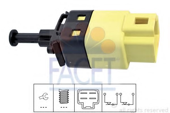 FACET 7.1264 Brake Light Switch